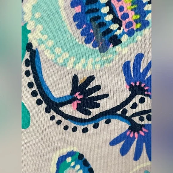 Lilly Pulitzer Dress Size XL Xlarge Mini Swing Resortwear Preppy Beach Tropical - Picture 4 of 9